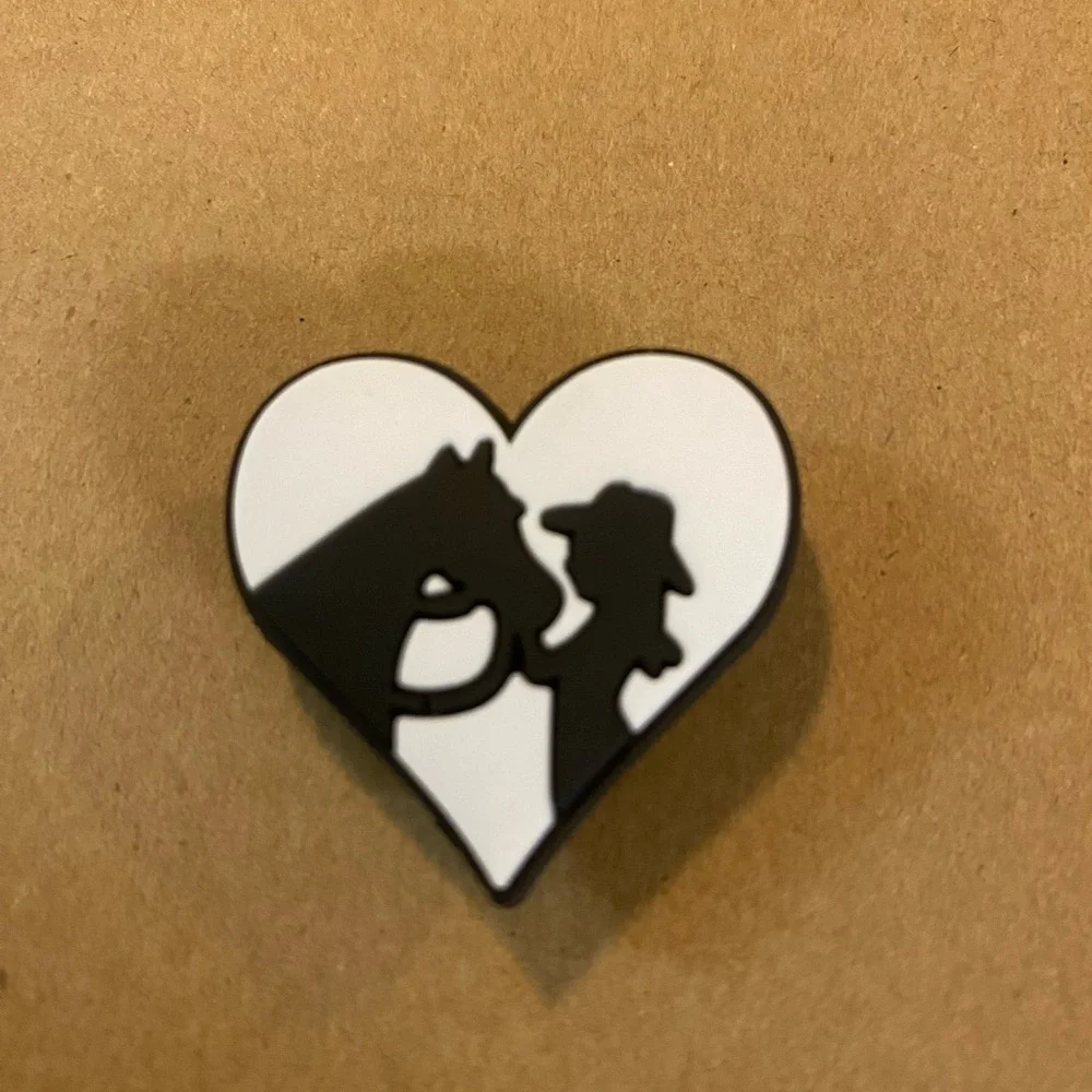 🐊6/$12🐊 Just a Girl and Her Horse Croc Charm
